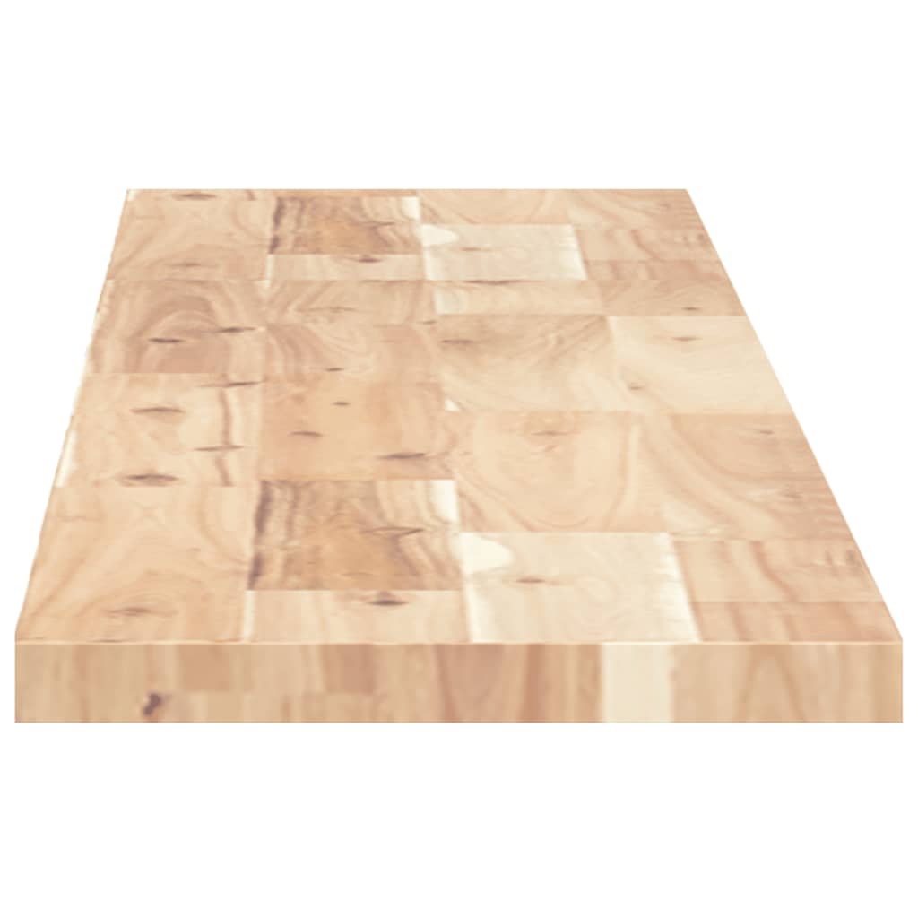 Étagères flottantes 4 pcs 120x20x2 cm acacia massif non traité - XIOS