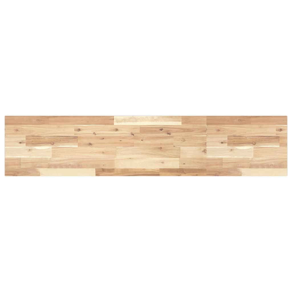 Étagère flottante 140x30x2 cm bois d'acacia massif non traité - XIOS