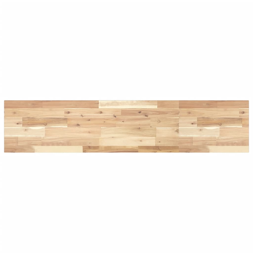 Étagères flottantes 3 pcs 140x30x2 cm acacia massif non traité