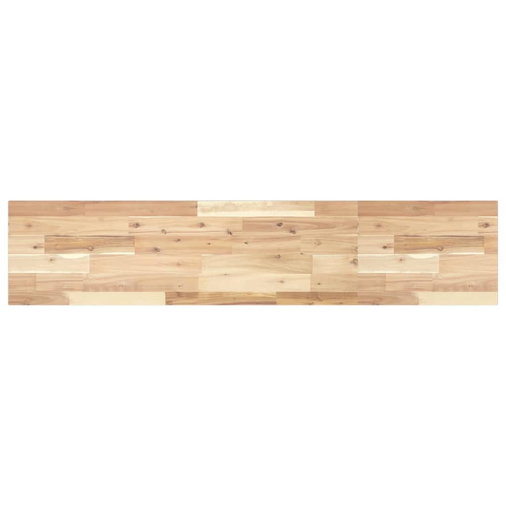 Étagères flottantes 4 pcs 140x30x2 cm acacia massif non traité - XIOS