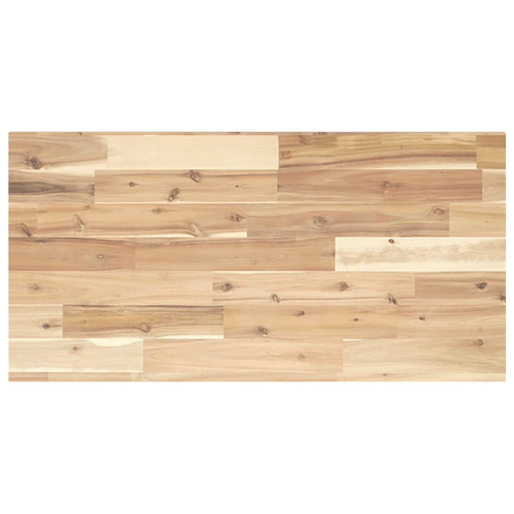 Étagères flottantes 2 pcs 100x40x2 cm acacia massif non traité - XIOS