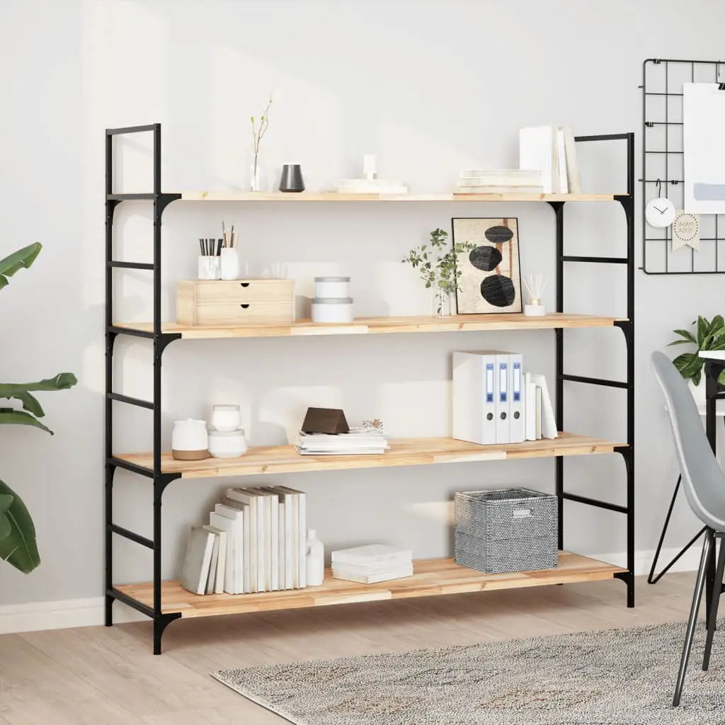 Étagères flottantes 3 pcs 120x40x2 cm acacia massif non traité - XIOS