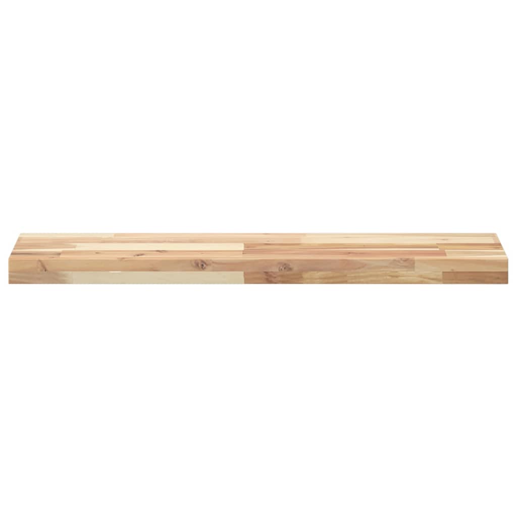 Étagères flottantes 4 pcs 80x20x4 cm acacia massif non traité - XIOS