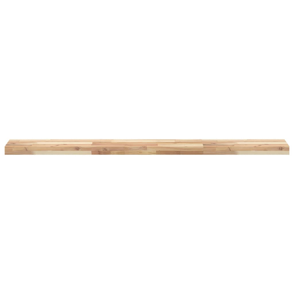 Étagères flottantes 4 pcs 120x20x4 cm acacia massif non traité - XIOS