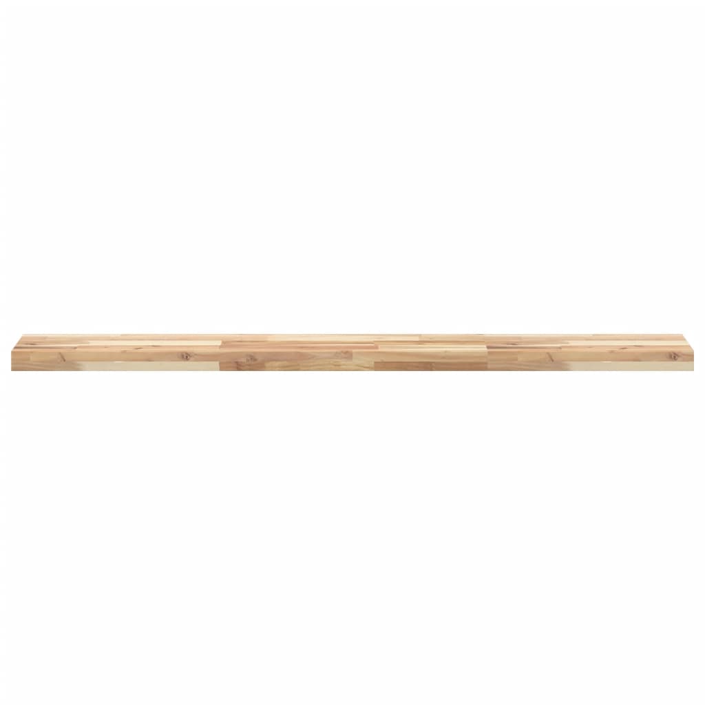 Étagères flottantes 4 pcs 140x20x4 cm acacia massif non traité - XIOS