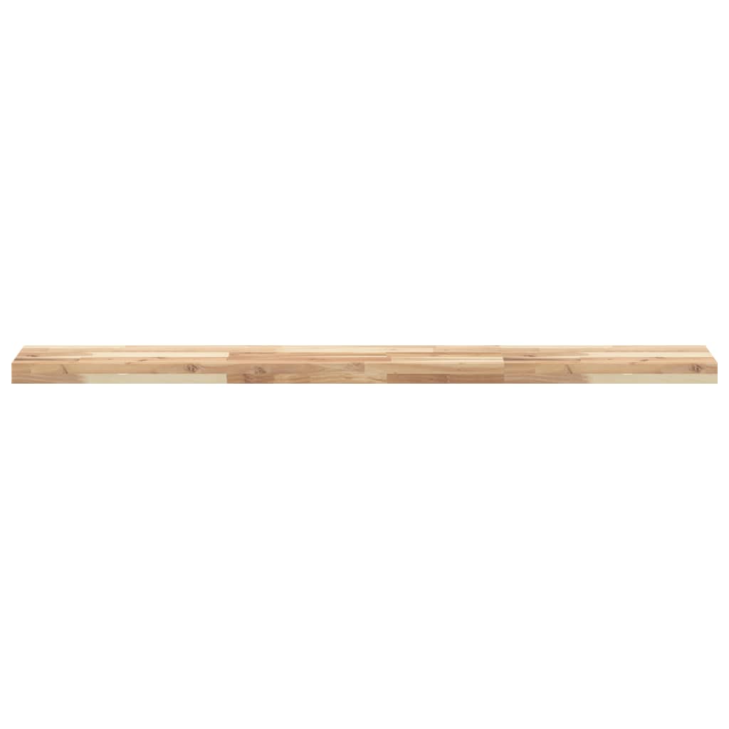 Étagères flottantes 4 pcs 160x20x4 cm acacia massif non traité - XIOS