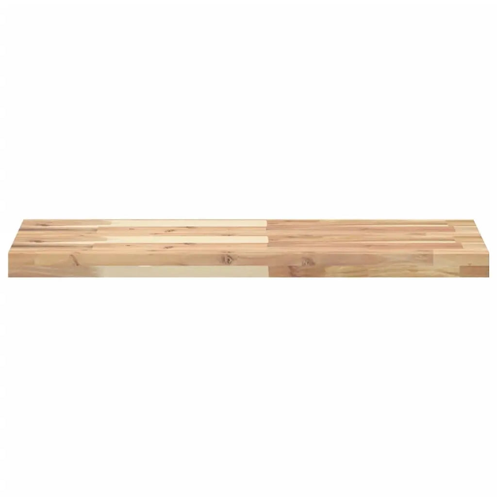 Étagères flottantes 4 pcs 80x30x4 cm acacia massif non traité - XIOS