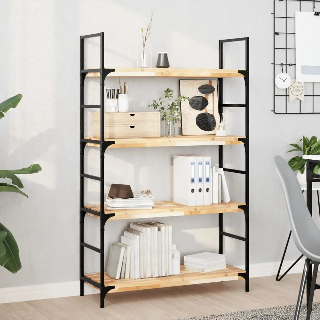 Étagères flottantes 4 pcs 80x30x4 cm acacia massif non traité - XIOS