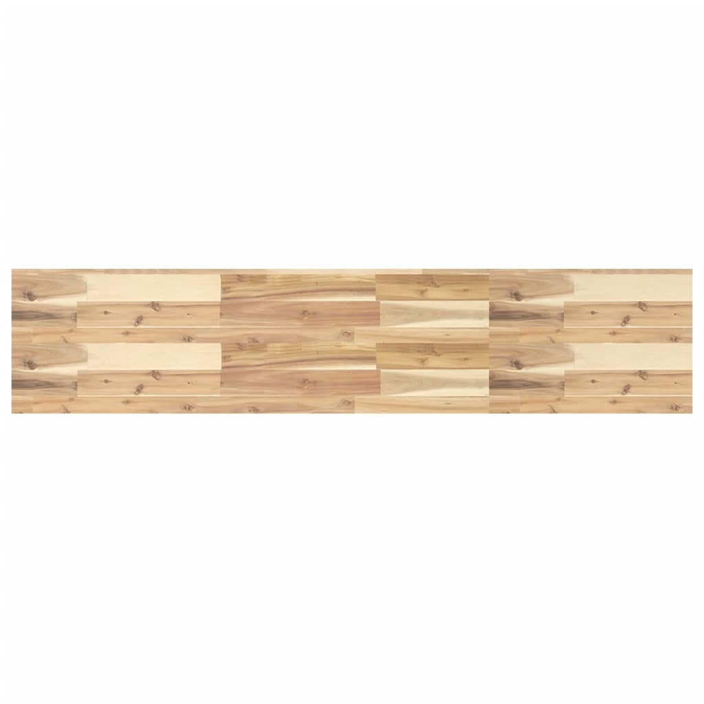 Étagères flottantes 4 pcs 120x30x4 cm acacia massif non traité - XIOS
