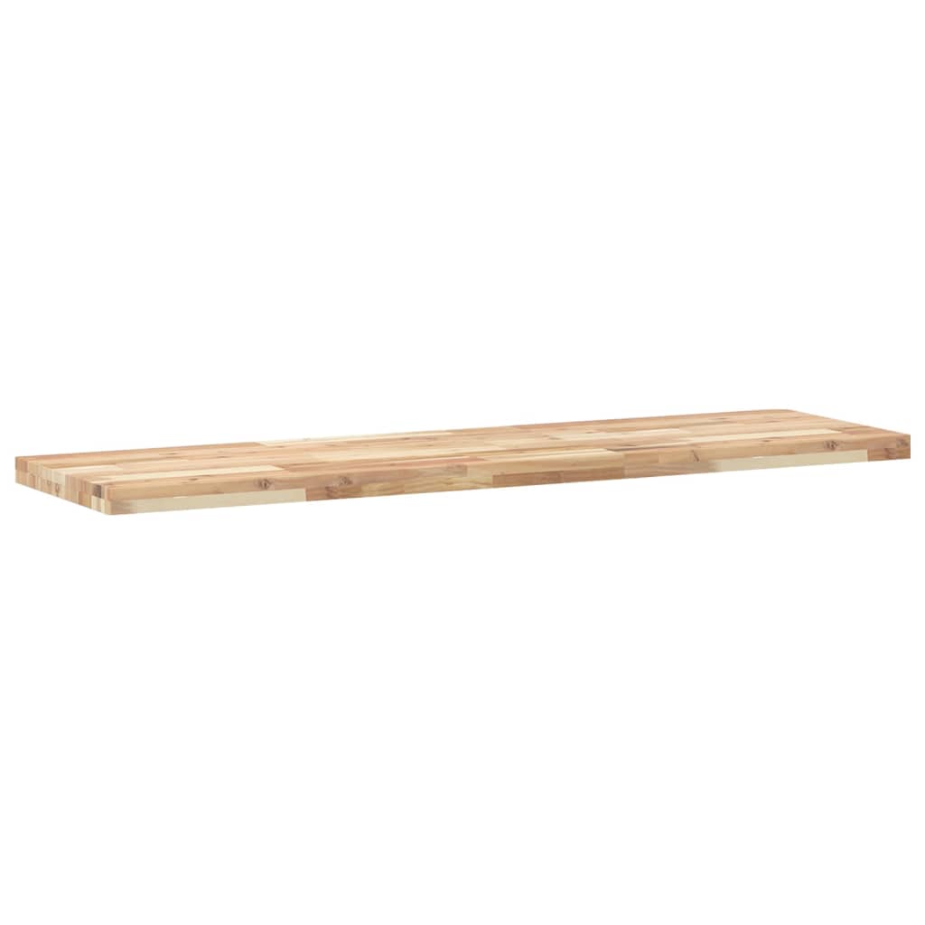 Étagères flottantes 4 pcs 140x40x4 cm acacia massif non traité - XIOS