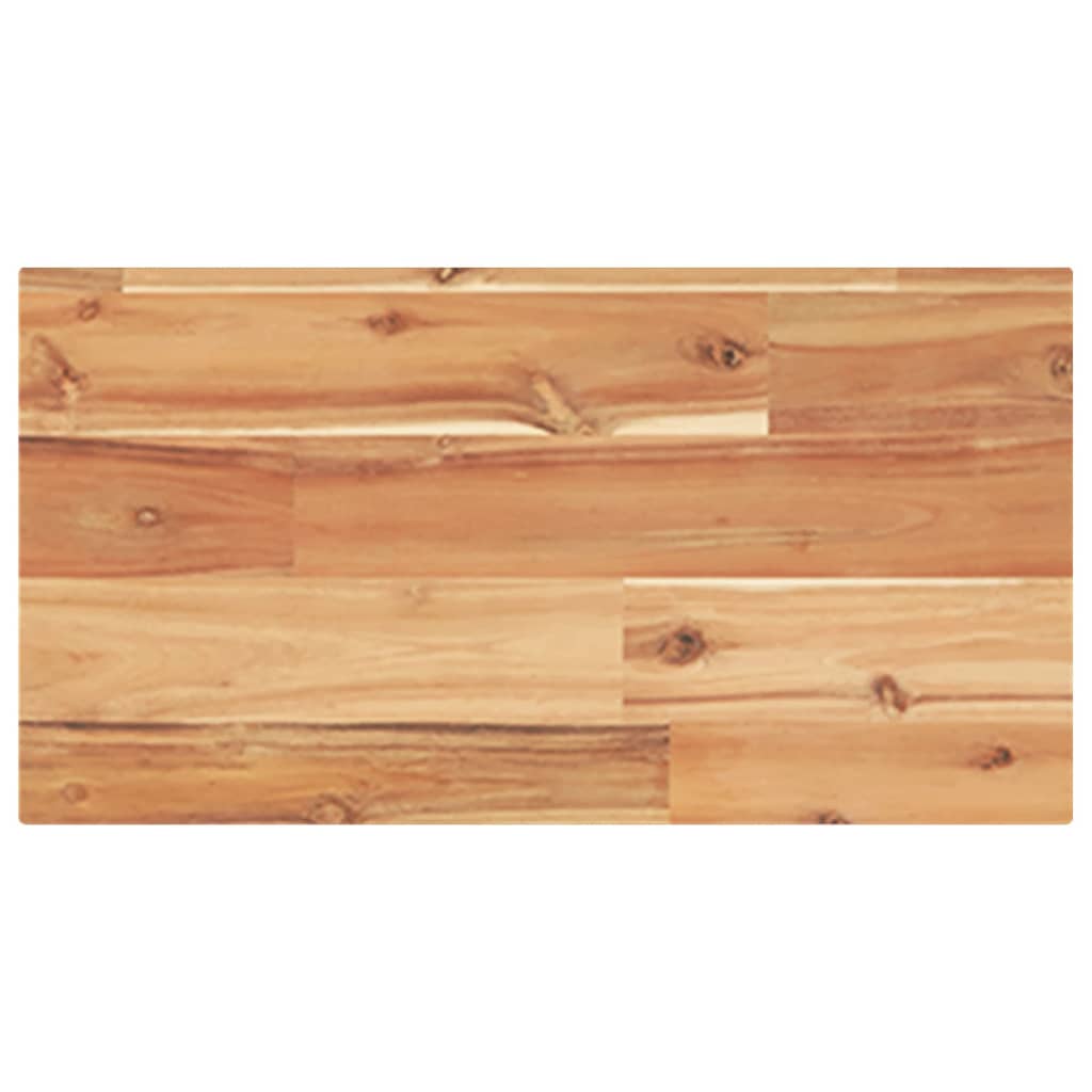 Étagères flottantes 2 pcs 60x20x2 cm acacia massif à l'huile - XIOS