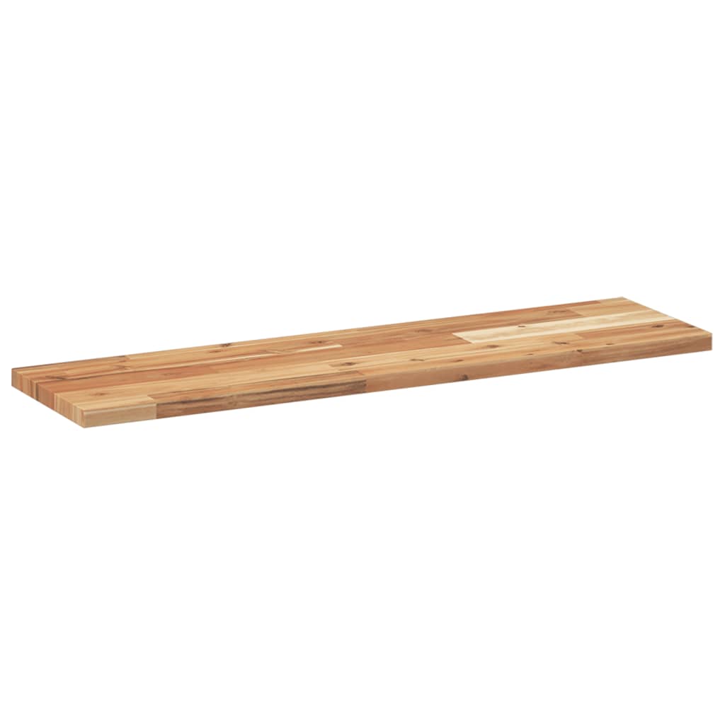 Étagères flottantes 4 pcs 80x20x2 cm acacia massif à l'huile - XIOS