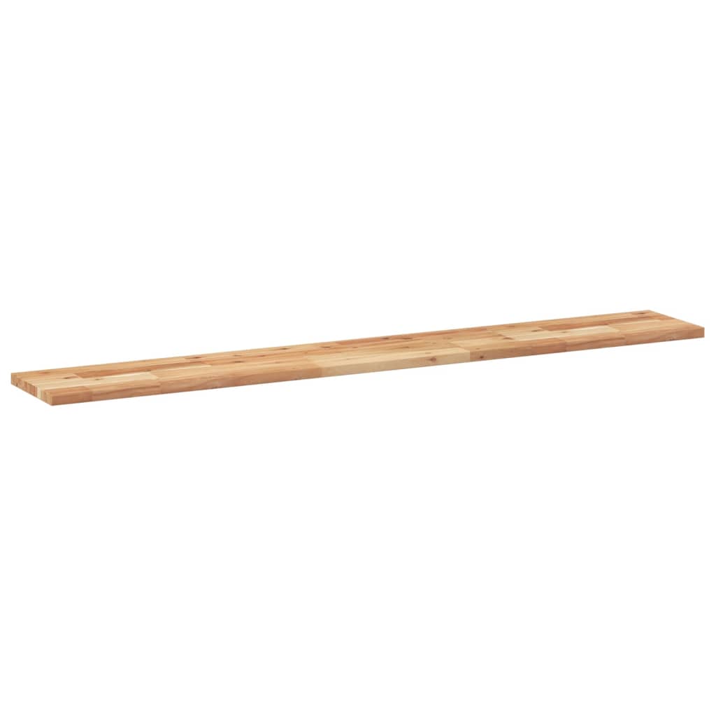 Étagères flottantes 4 pcs 120x20x2 cm acacia massif à l'huile - XIOS