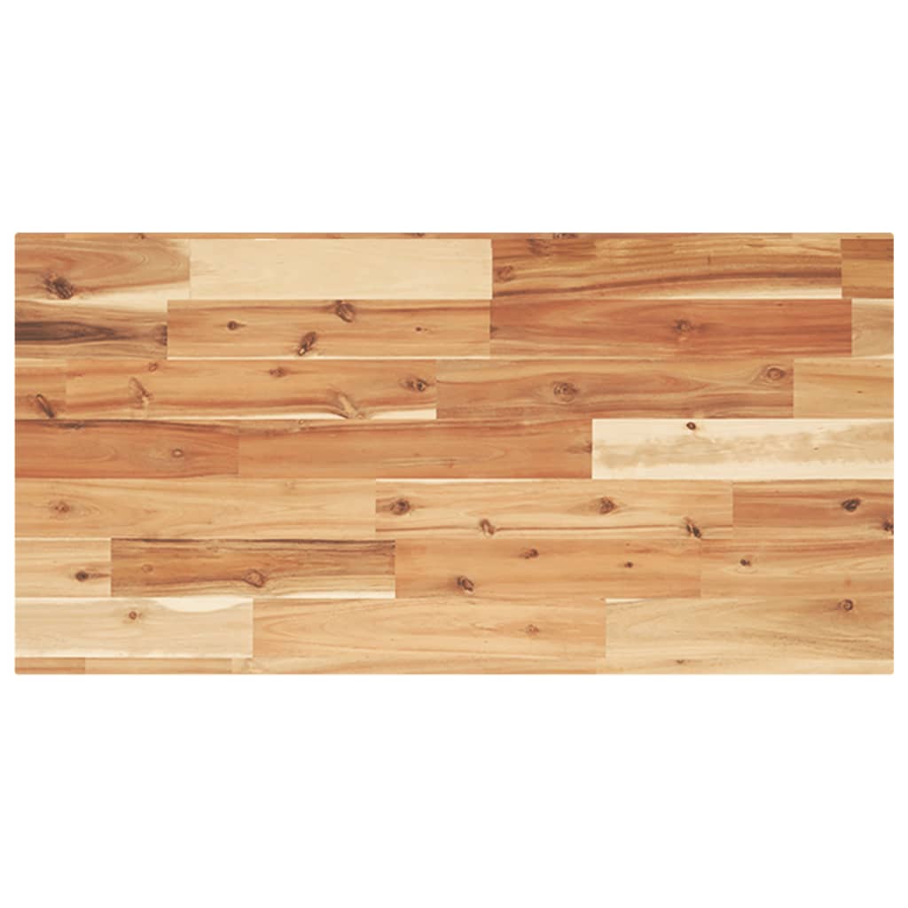 Étagères flottantes 2 pcs 100x40x2 cm acacia massif à l'huile - XIOS