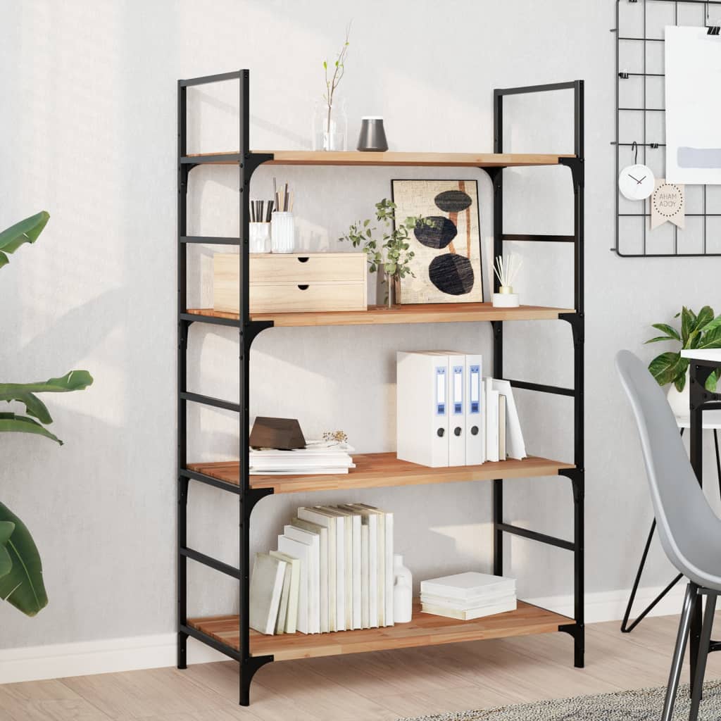 Étagères flottantes 4 pcs 100x40x2 cm acacia massif à l'huile - XIOS