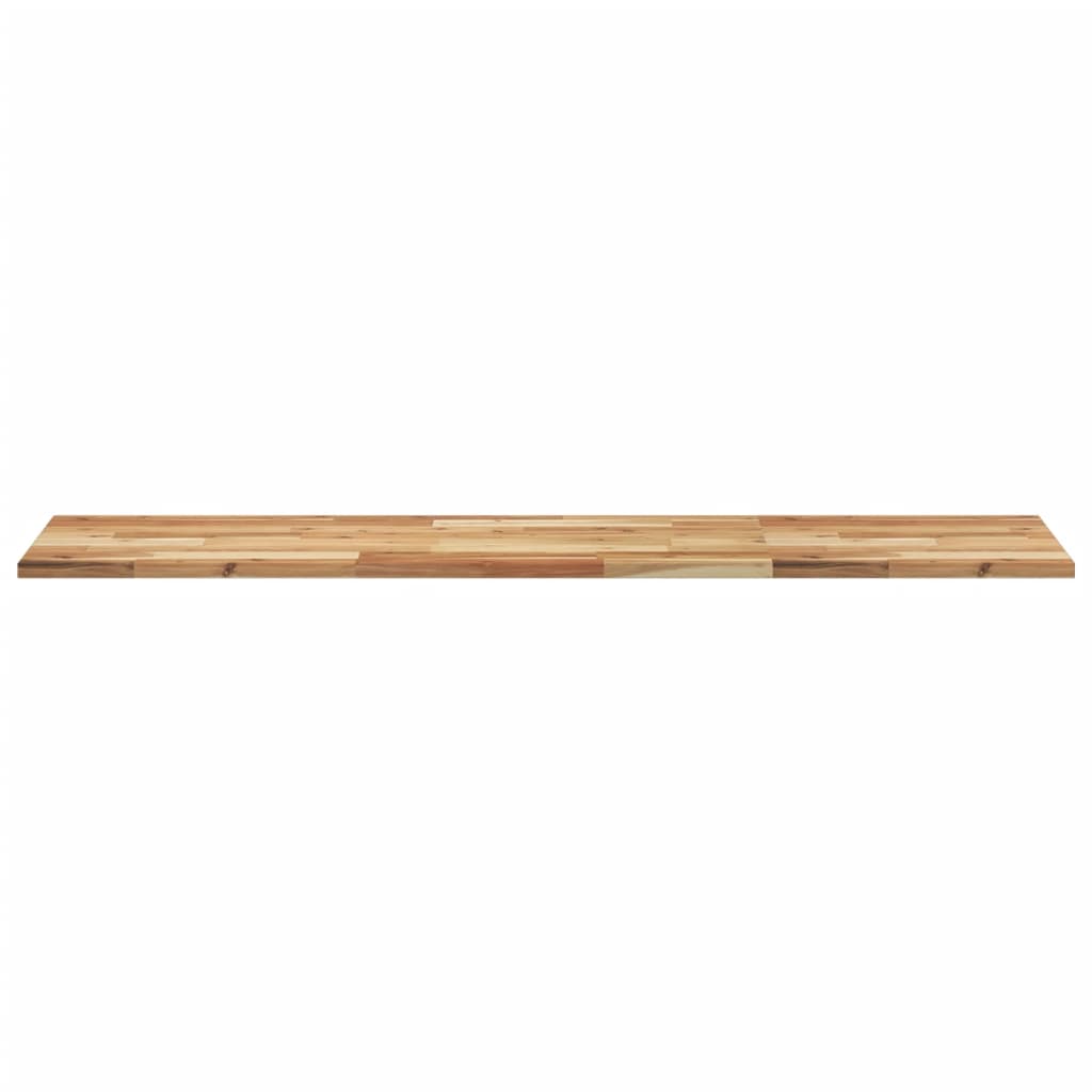 Étagère flottante 140x40x2 cm acacia massif finition à l'huile - XIOS