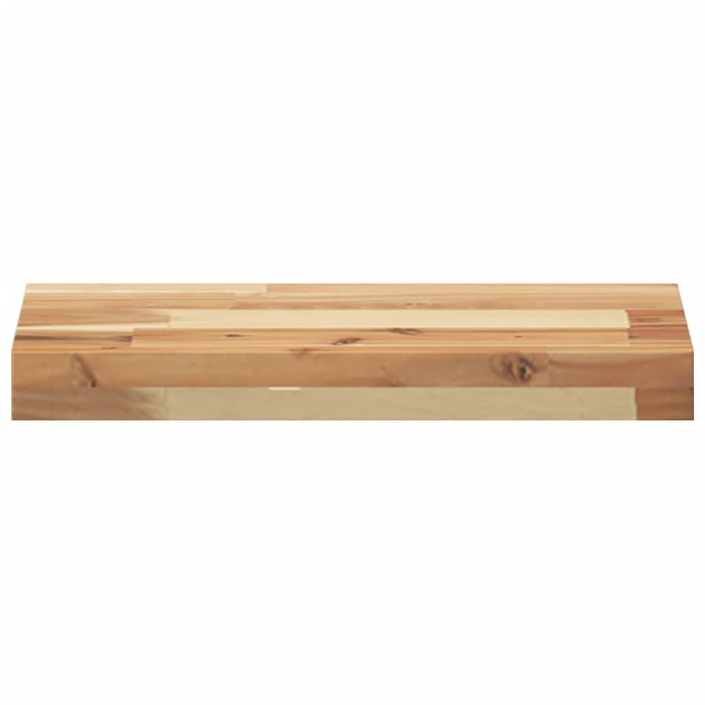 Étagères flottantes 4 pcs 60x20x4 cm acacia massif à l'huile - XIOS