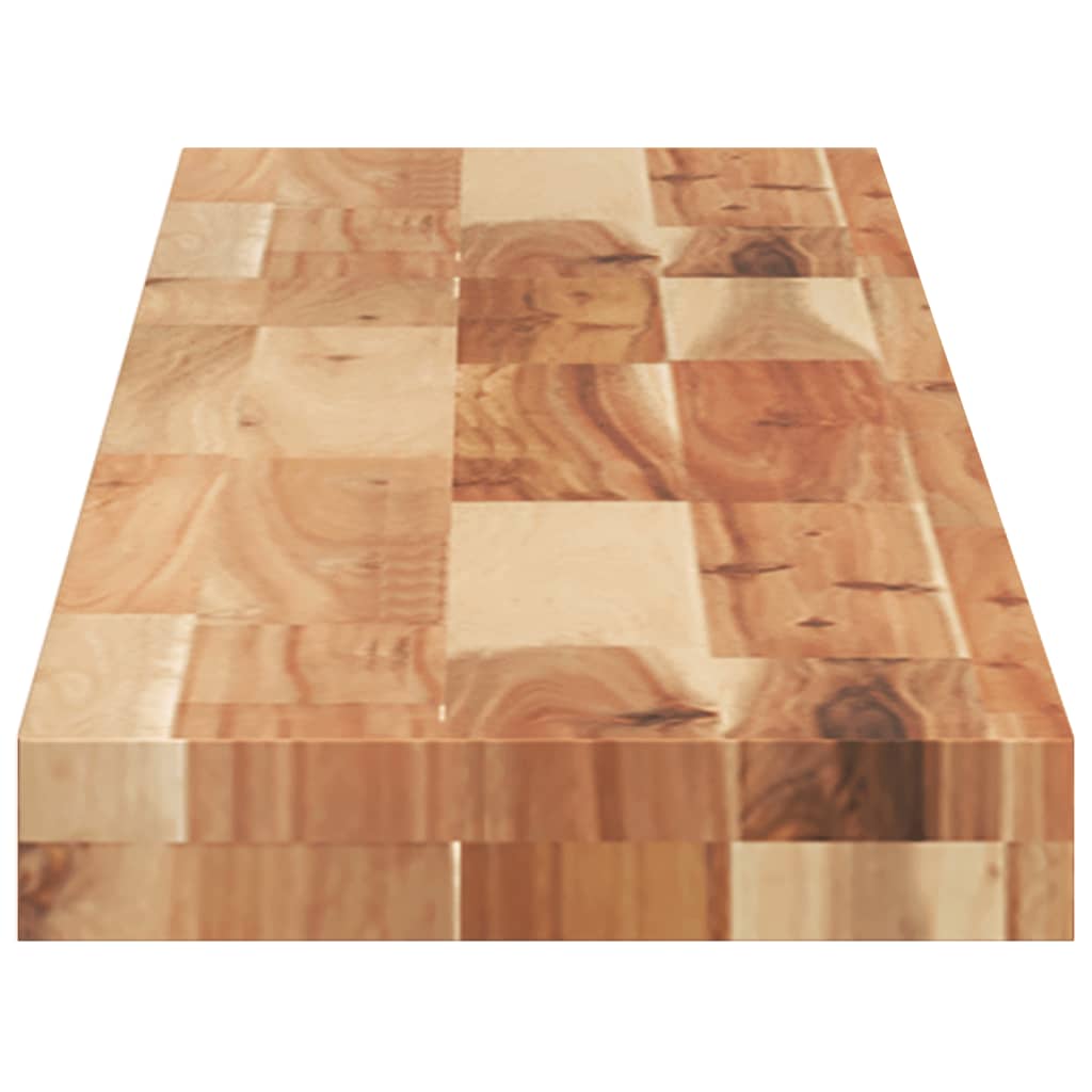 Étagères flottantes 4 pcs 120x20x4 cm acacia massif à l'huile - XIOS