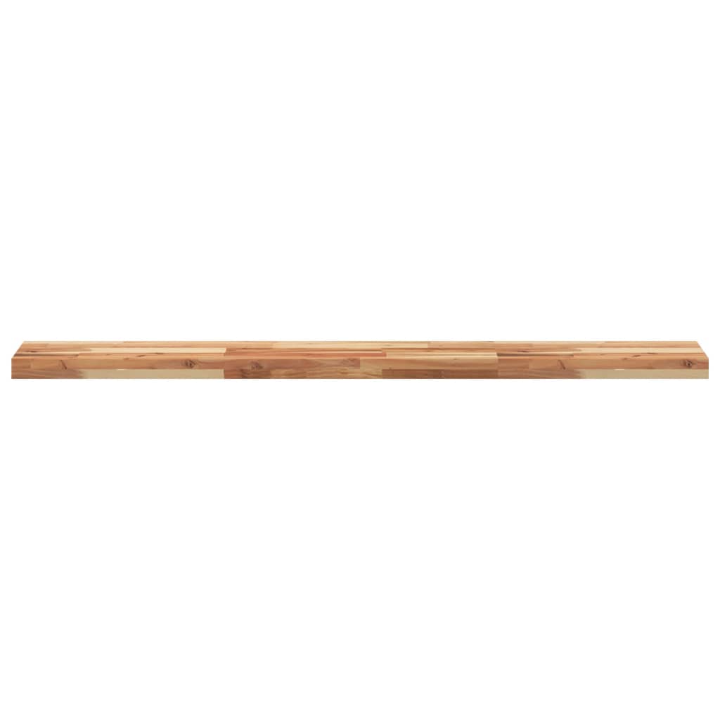 Étagères flottantes 4 pcs 140x20x4 cm acacia massif à l'huile - XIOS