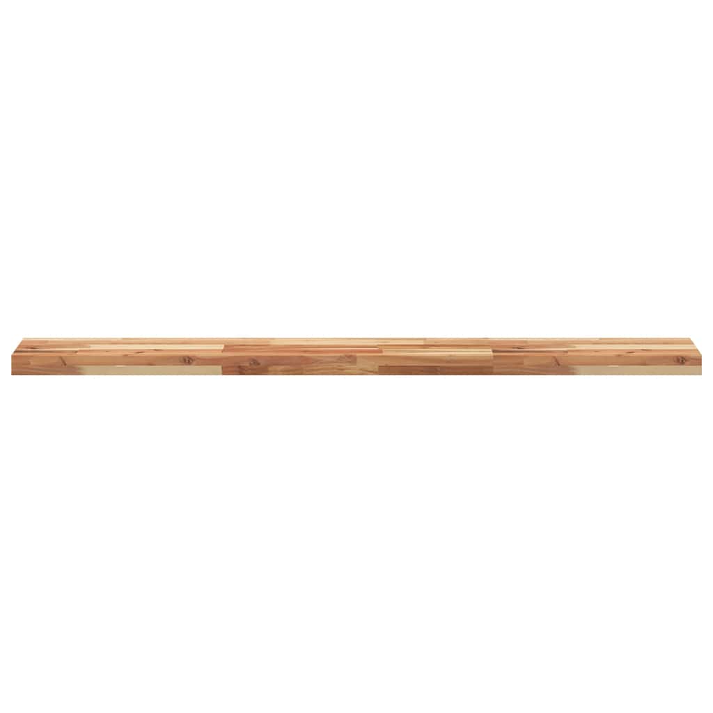 Étagères flottantes 4 pcs 160x20x4 cm acacia massif à l'huile