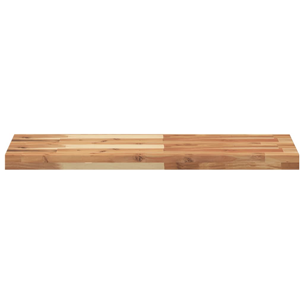 Étagères flottantes 4 pcs 80x30x4 cm acacia massif à l'huile - XIOS