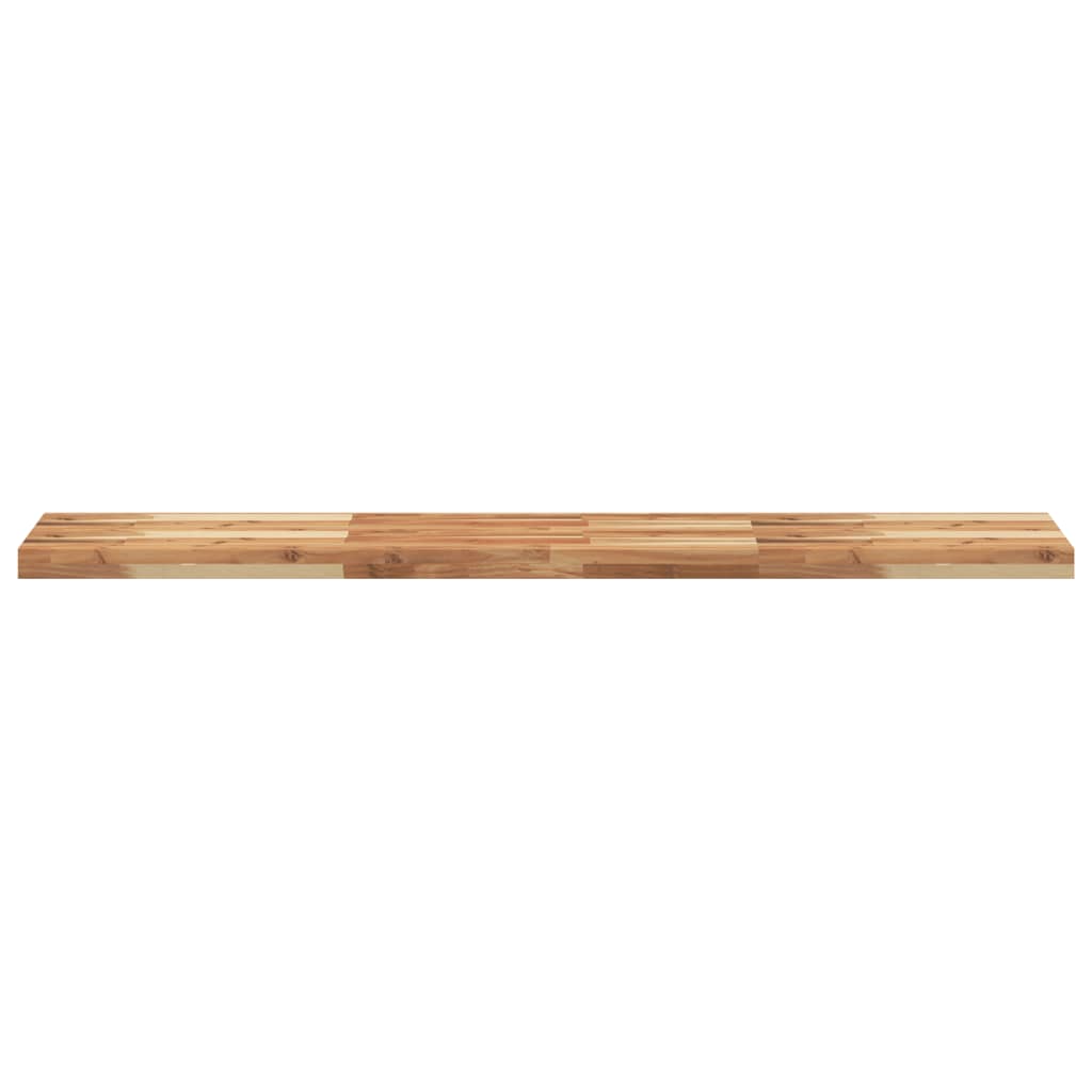Étagères flottantes 2 pcs 140x30x4 cm acacia massif à l'huile - XIOS