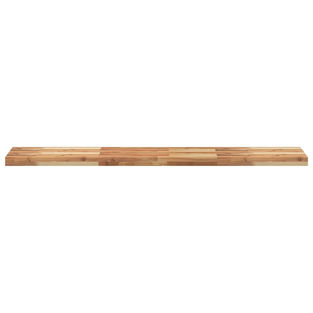 Étagères flottantes 2 pcs 160x30x4 cm acacia massif à l'huile - XIOS