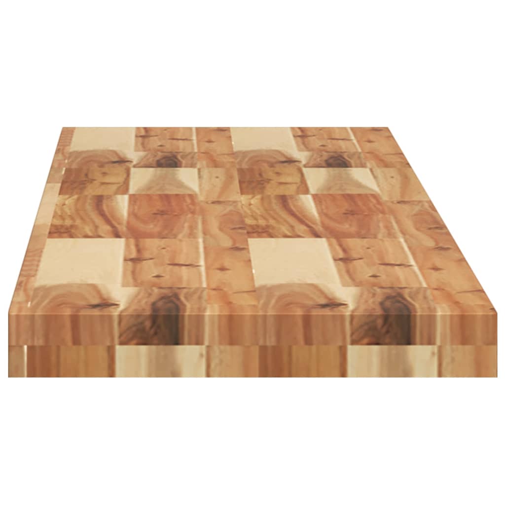 Étagères flottantes 2 pcs 160x30x4 cm acacia massif à l'huile - XIOS