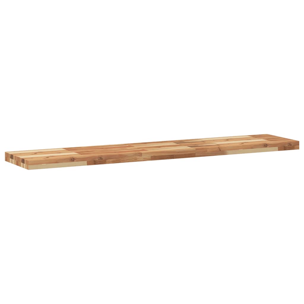 Étagères flottantes 2 pcs 160x30x4 cm acacia massif à l'huile - XIOS