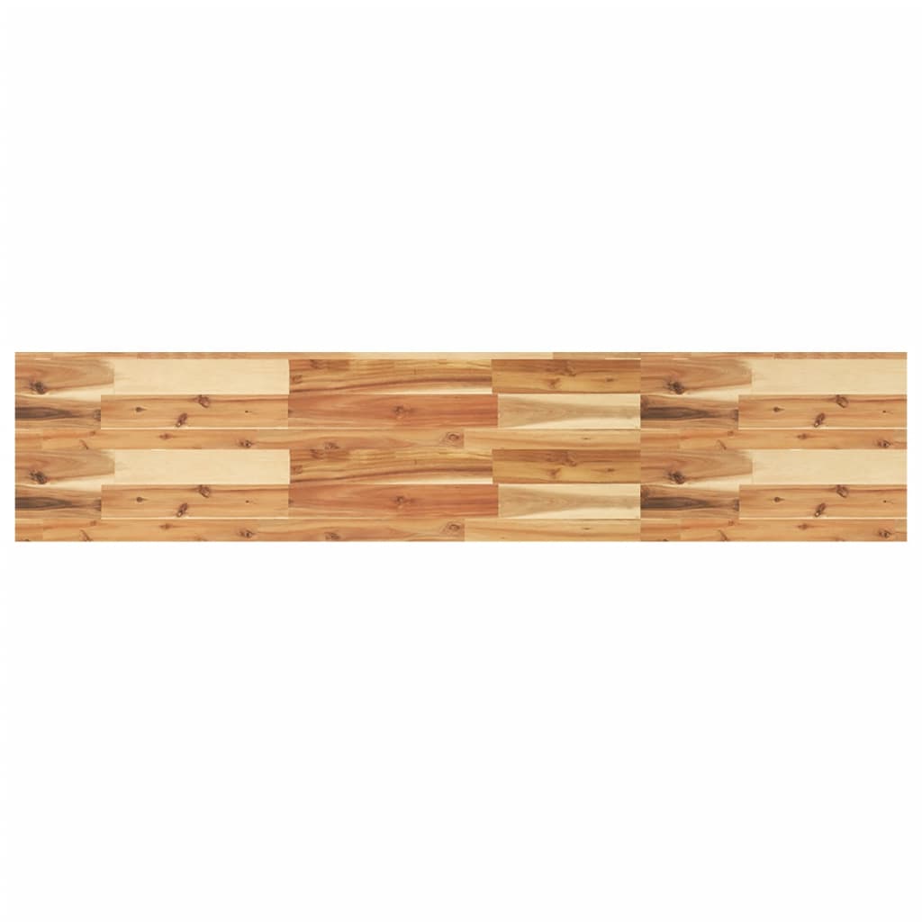 Étagères flottantes 4 pcs 160x30x4 cm acacia massif à l'huile - XIOS