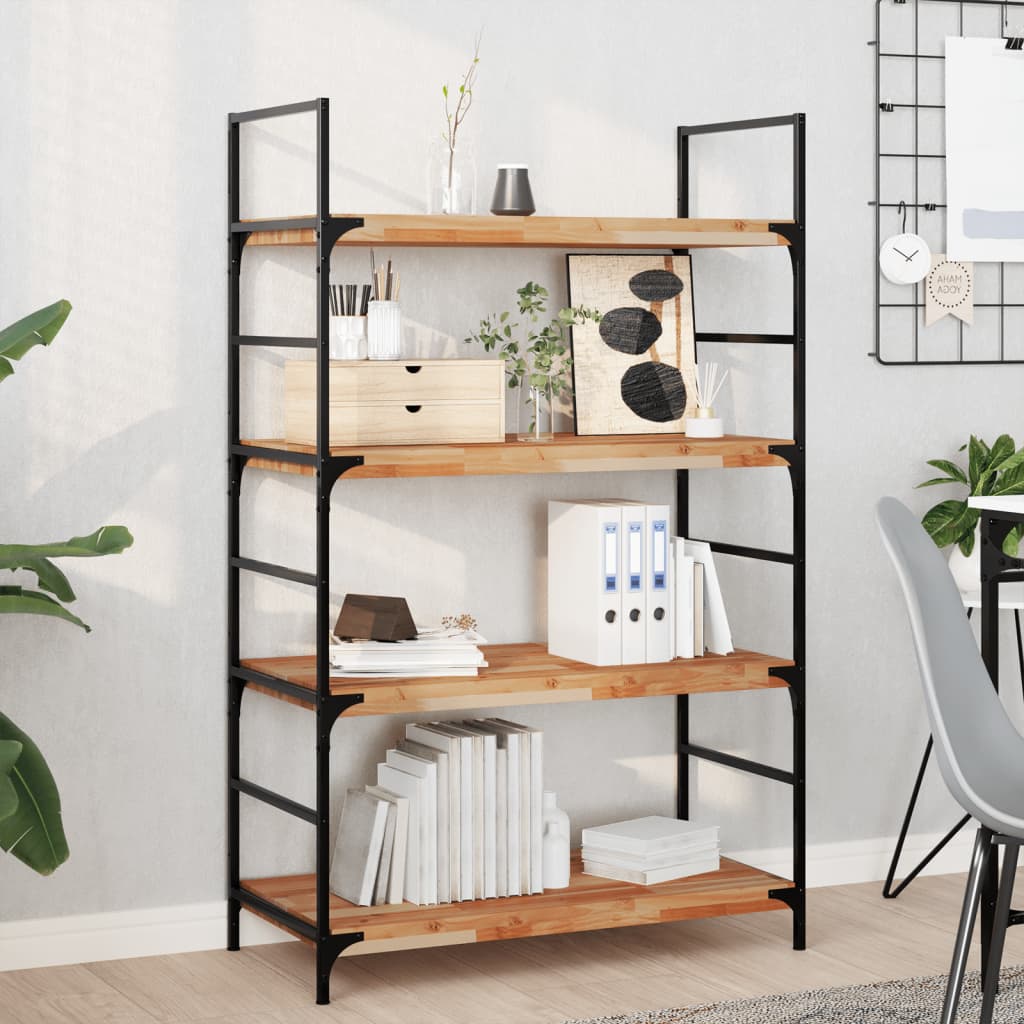 Étagères flottantes 4 pcs 60x40x4 cm acacia massif à l'huile - XIOS