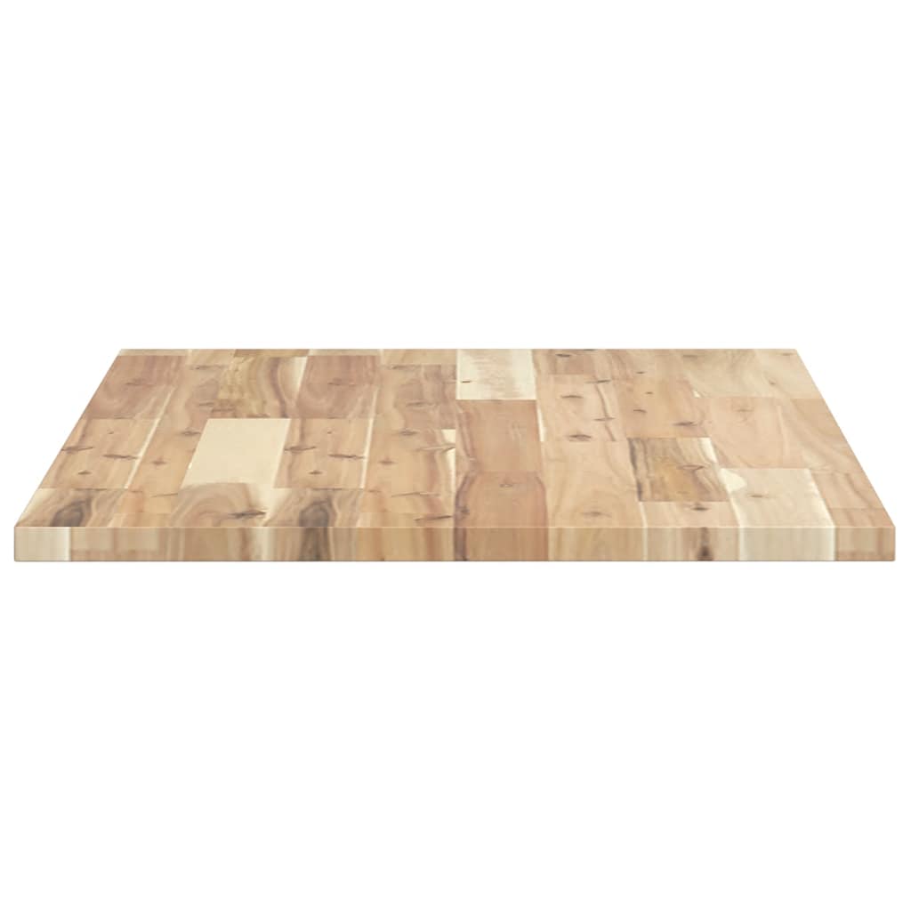 Dessus de bureau non traité 80x50x2 cm bois d'acacia massif - XIOS