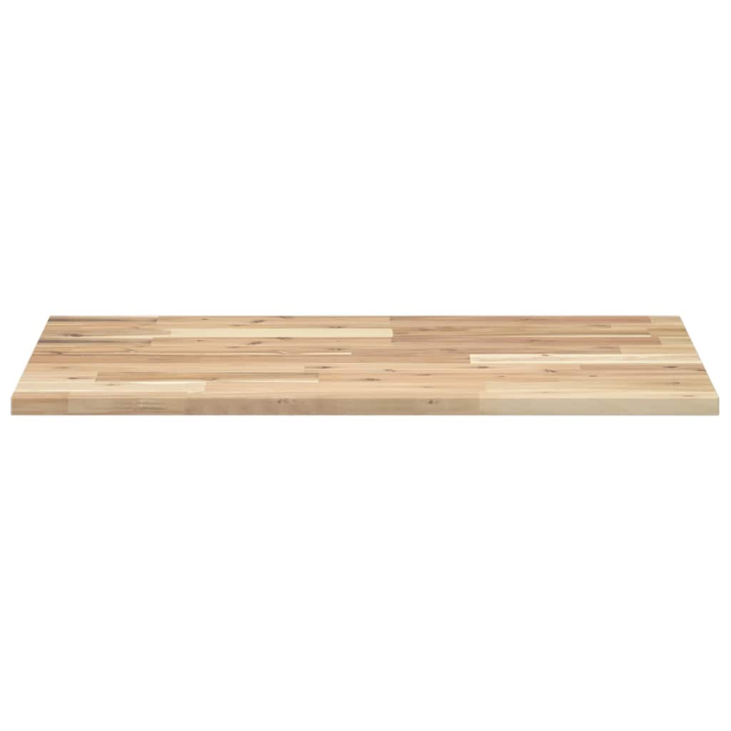 Dessus de bureau non traité 100x50x2 cm bois d'acacia massif - XIOS
