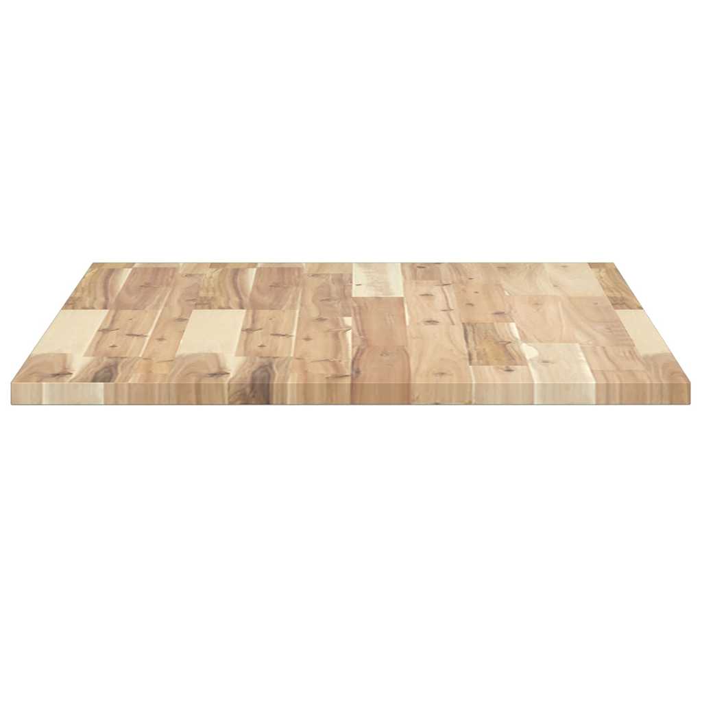 Dessus de bureau non traité 80x60x2 cm bois d'acacia massif - XIOS