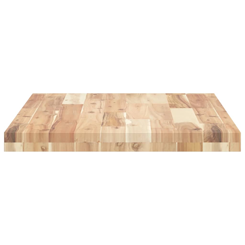 Dessus de bureau non traité 100x50x4 cm bois d'acacia massif - XIOS