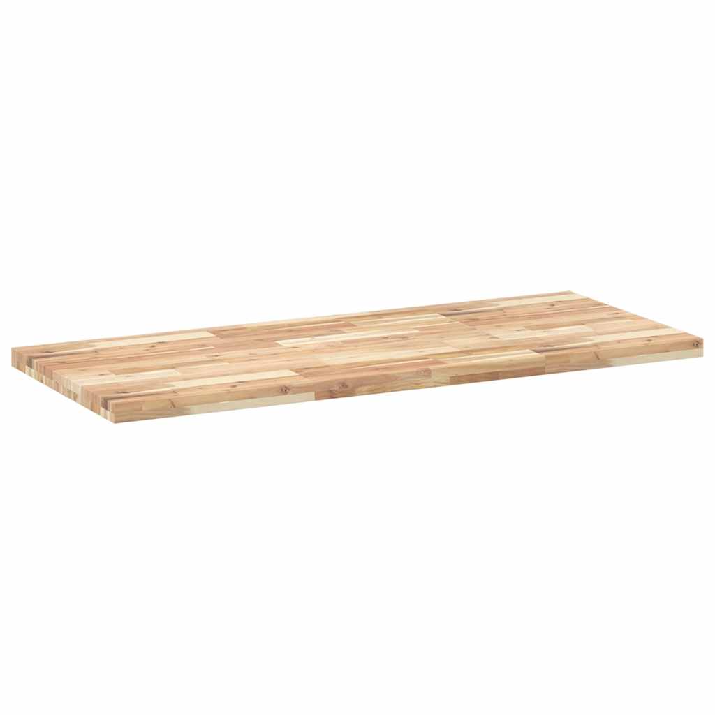 Dessus de bureau non traité 140x60x4 cm bois d'acacia massif - XIOS