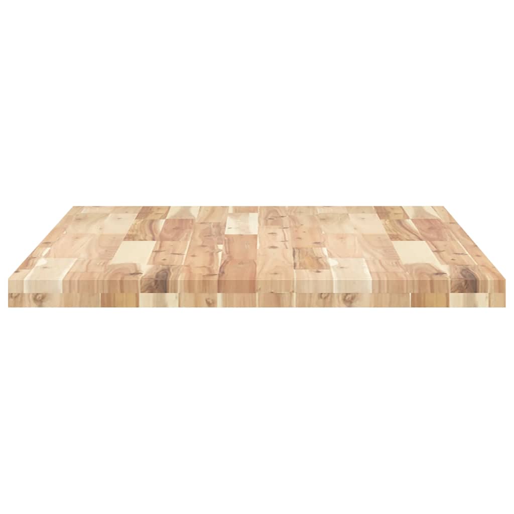 Dessus de bureau non traité 120x70x4 cm bois d'acacia massif