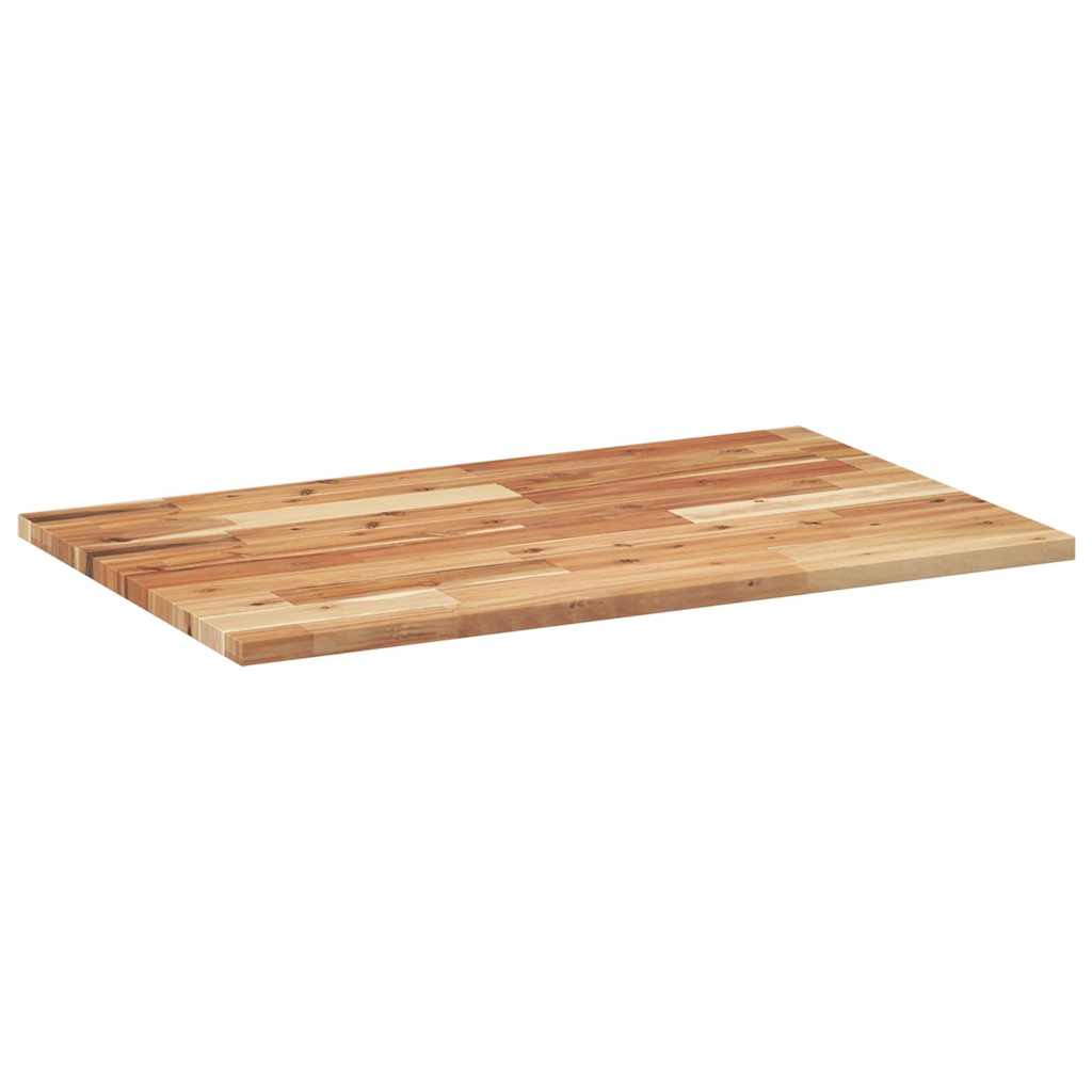 Dessus de bureau fini à l'huile 100x50x2cm bois d'acacia massif - XIOS