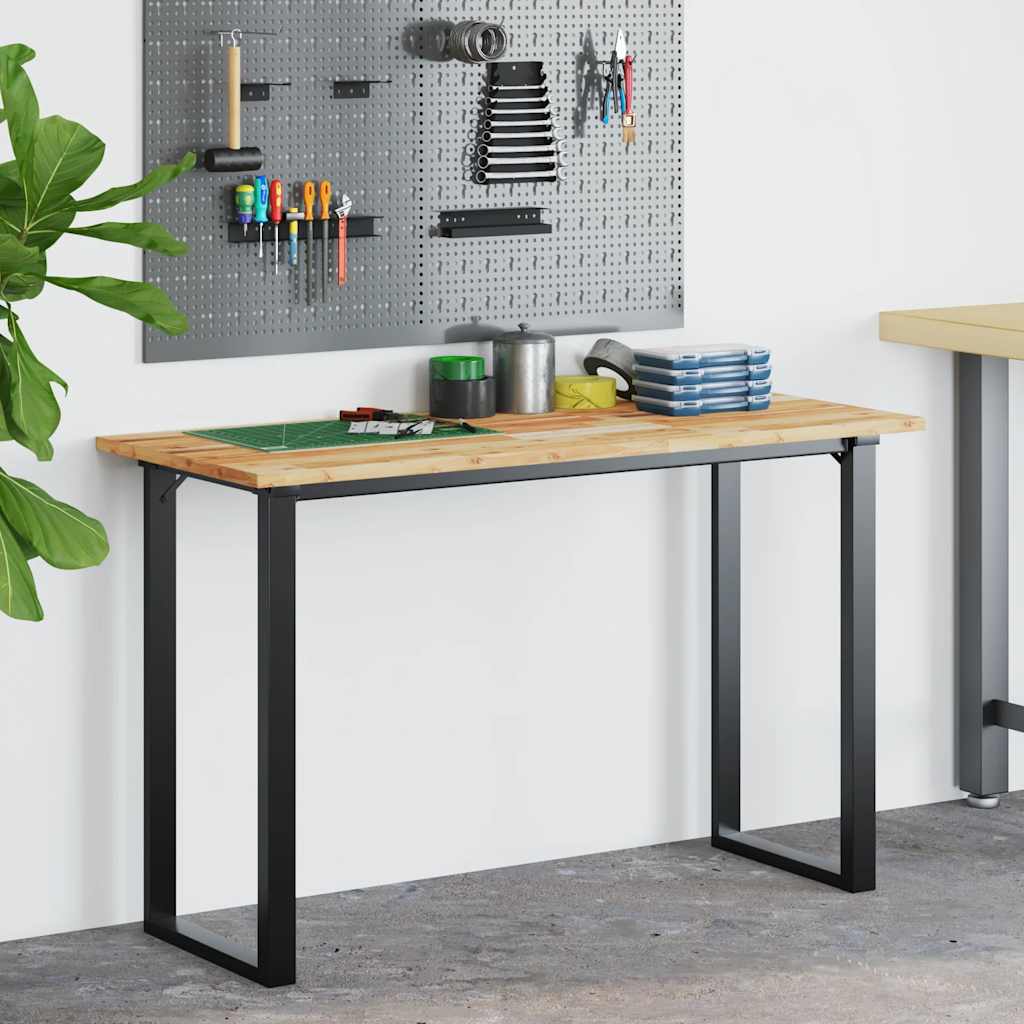 Dessus de bureau fini à l'huile 120x50x2cm bois d'acacia massif - XIOS