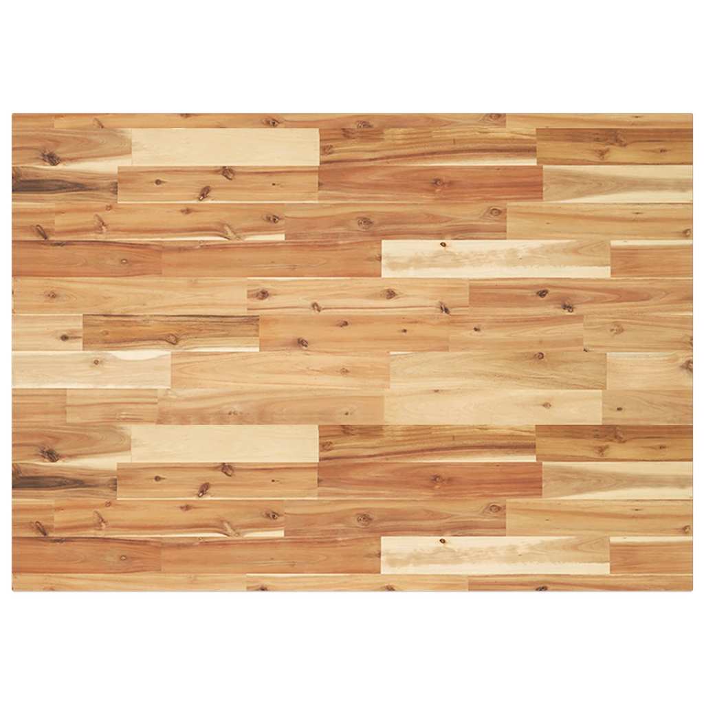 Dessus de bureau fini à l'huile 120x70x2cm bois d'acacia massif - XIOS