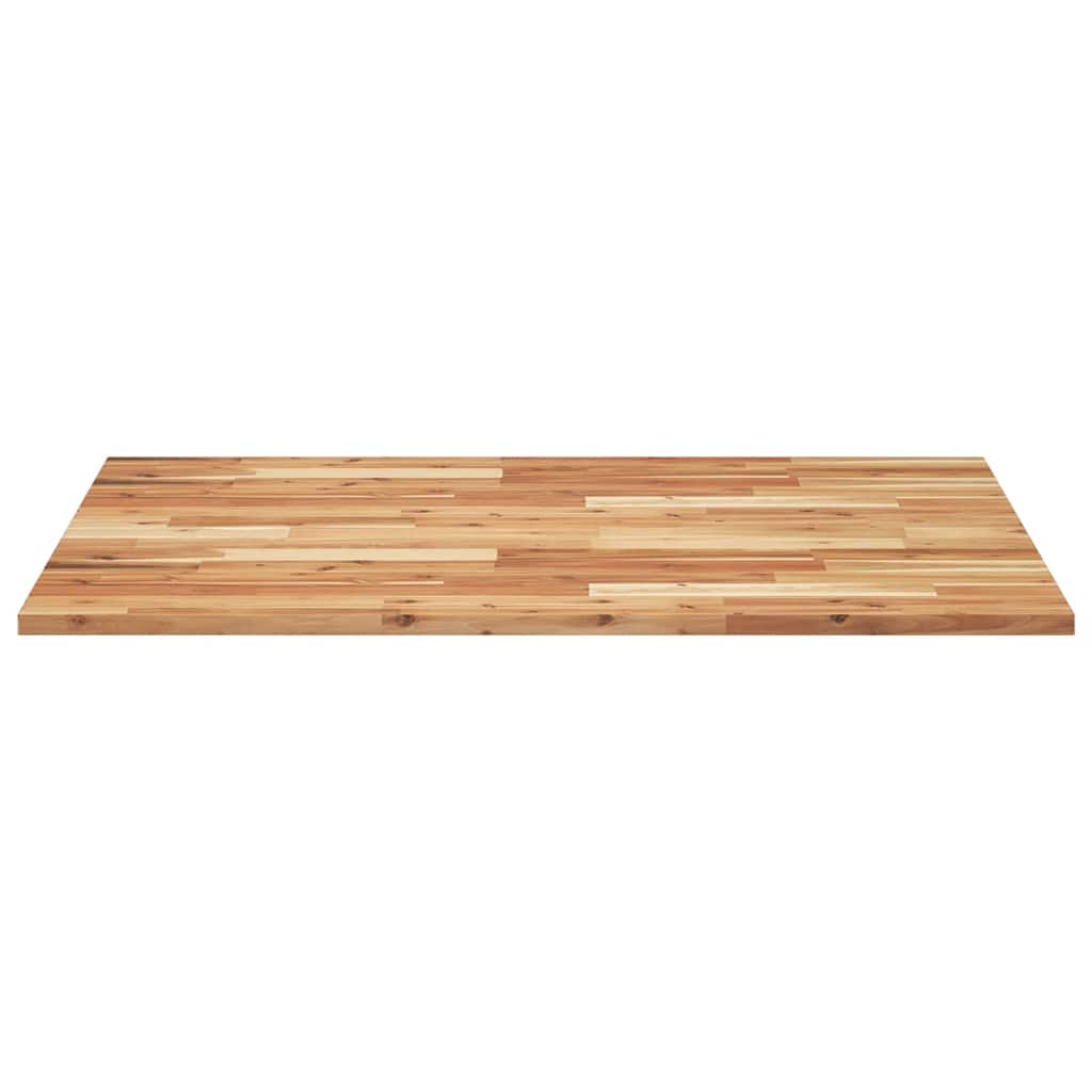 Dessus de bureau fini à l'huile 100x80x2cm bois d'acacia massif - XIOS