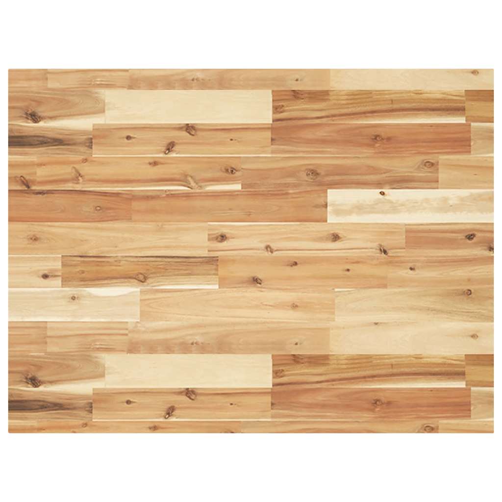 Dessus de bureau fini à l'huile 100x60x4cm bois d'acacia massif - XIOS