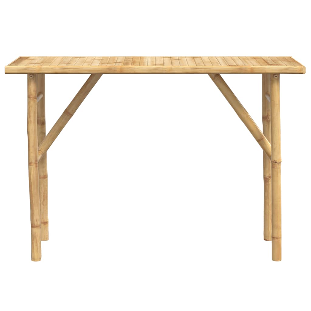 Table console 115x39x75 cm bambou - XIOS