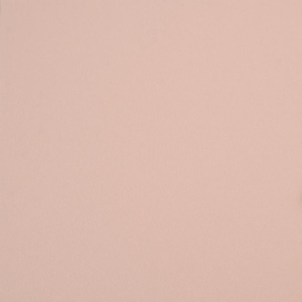 Tables de chevet 2 pcs rose 36x39x60,5 cm acier