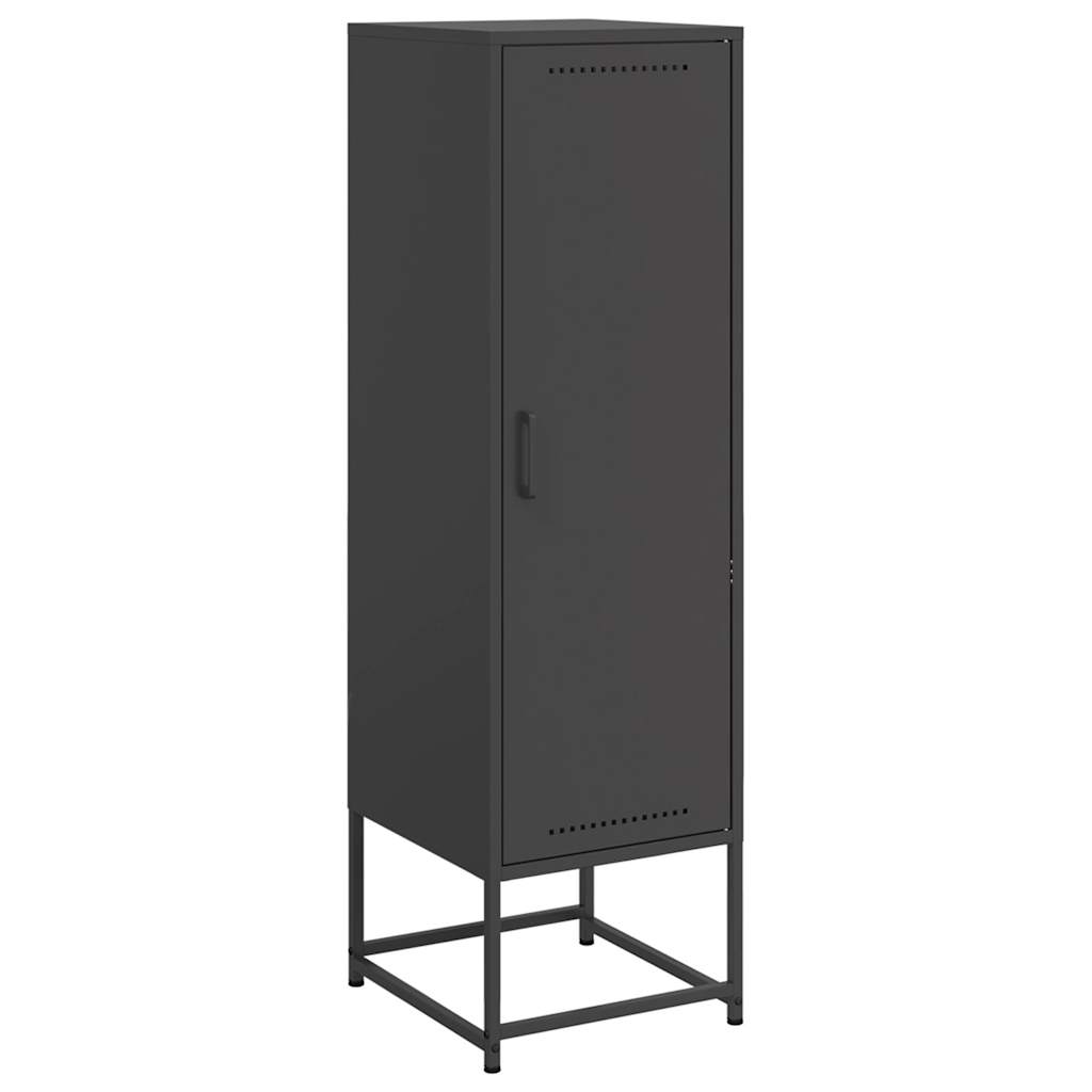 Buffet haut noir 36x39x123 cm acier - XIOS