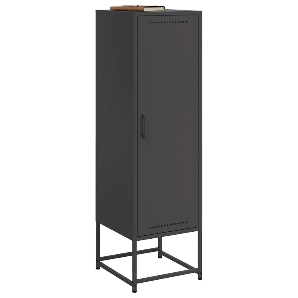 Buffet haut noir 36x39x123 cm acier - XIOS