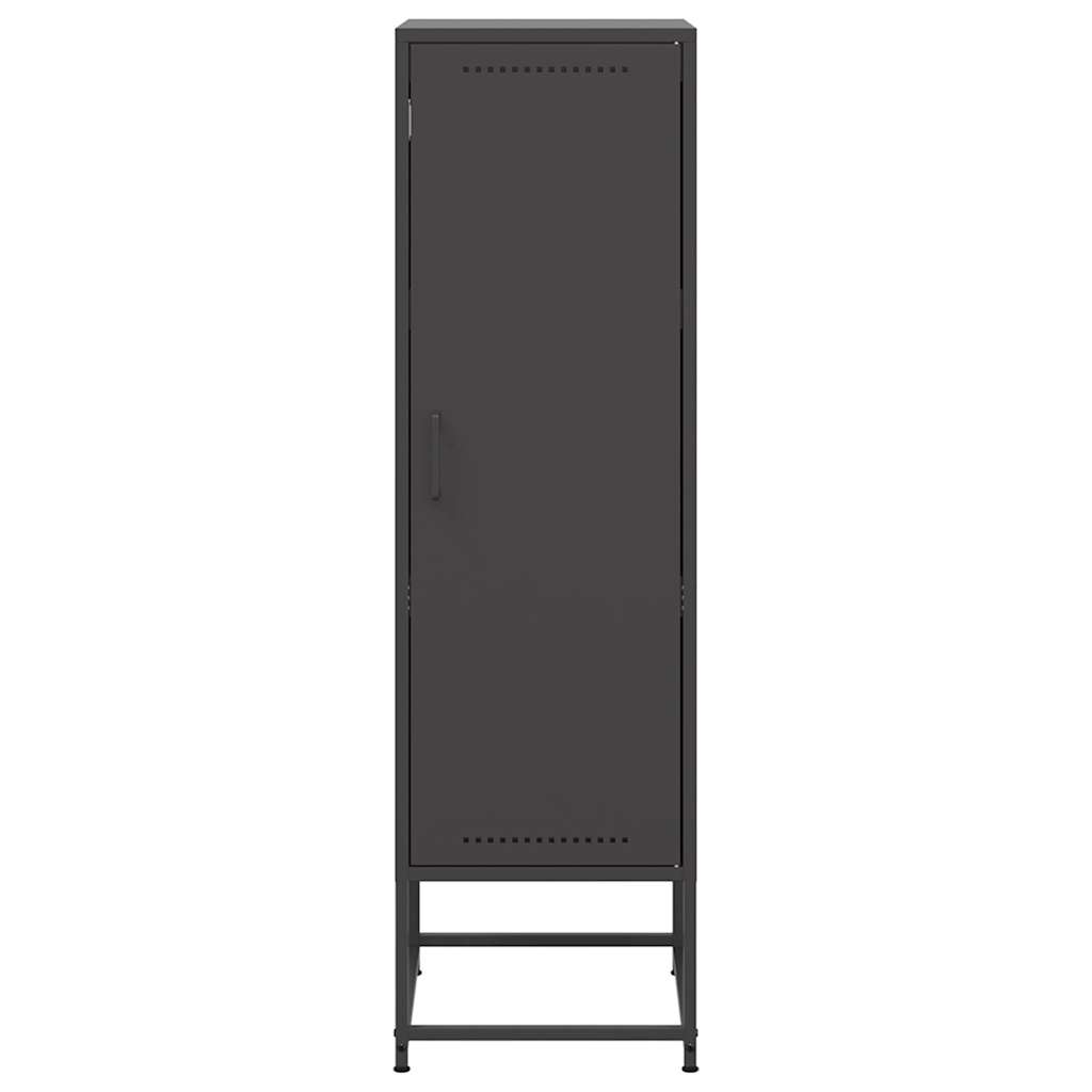 Buffet haut noir 36x39x123 cm acier - XIOS