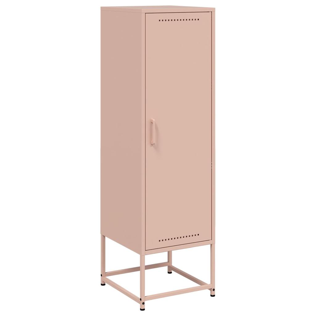 Buffet haut rose 36x39x123 cm acier - XIOS