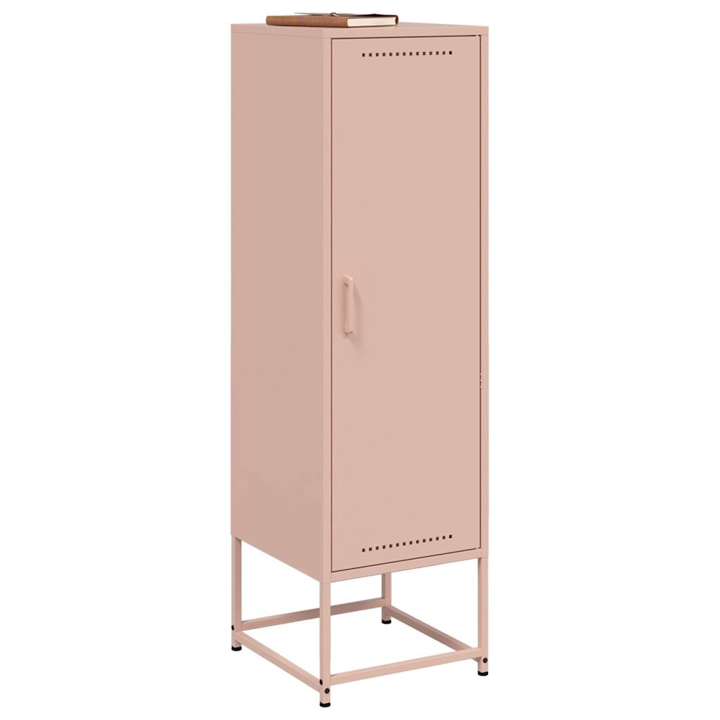 Buffet haut rose 36x39x123 cm acier - XIOS