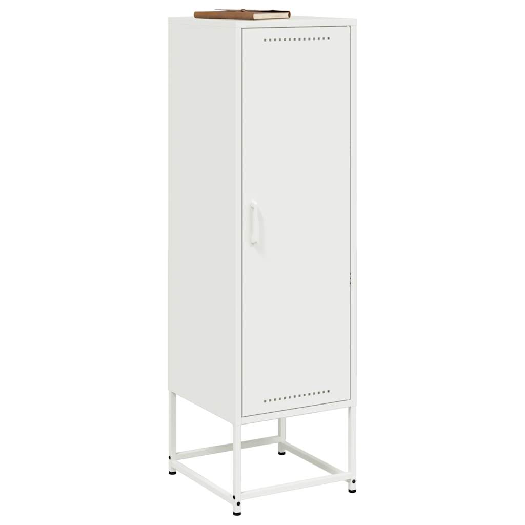 Buffet haut blanc 36x39x123 cm acier - XIOS
